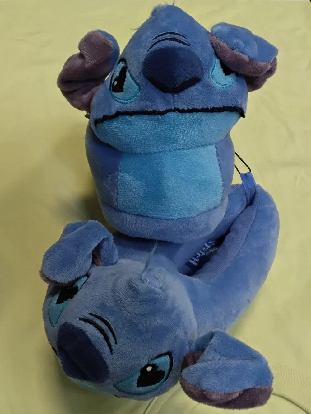 Disney Stitch Plush Kids Slippers With Pop Up Ears